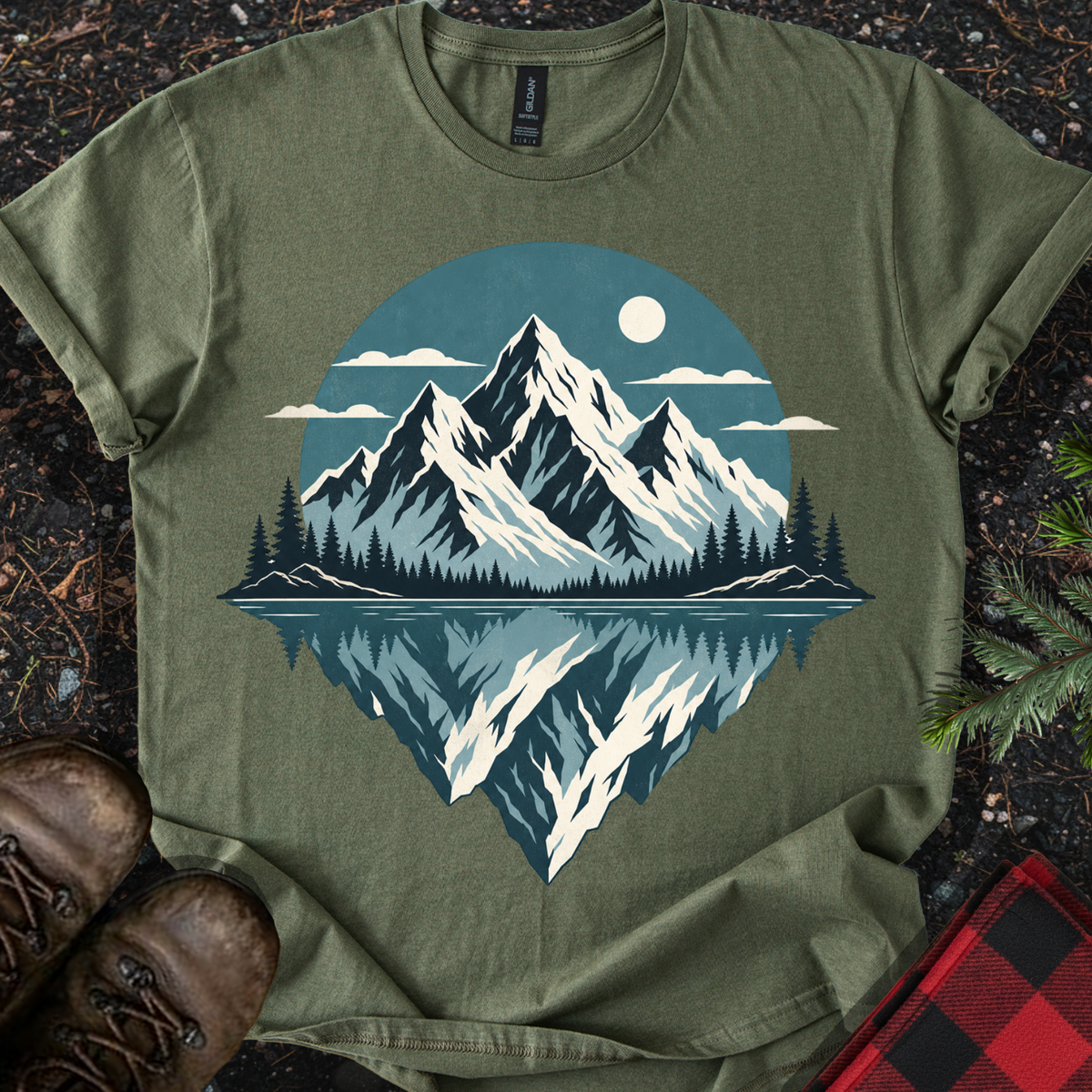 Mountain Reflection T-shirt