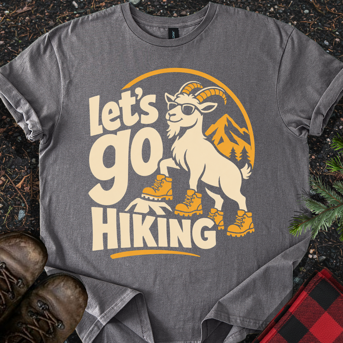 Let's Go Hiking T-shirt