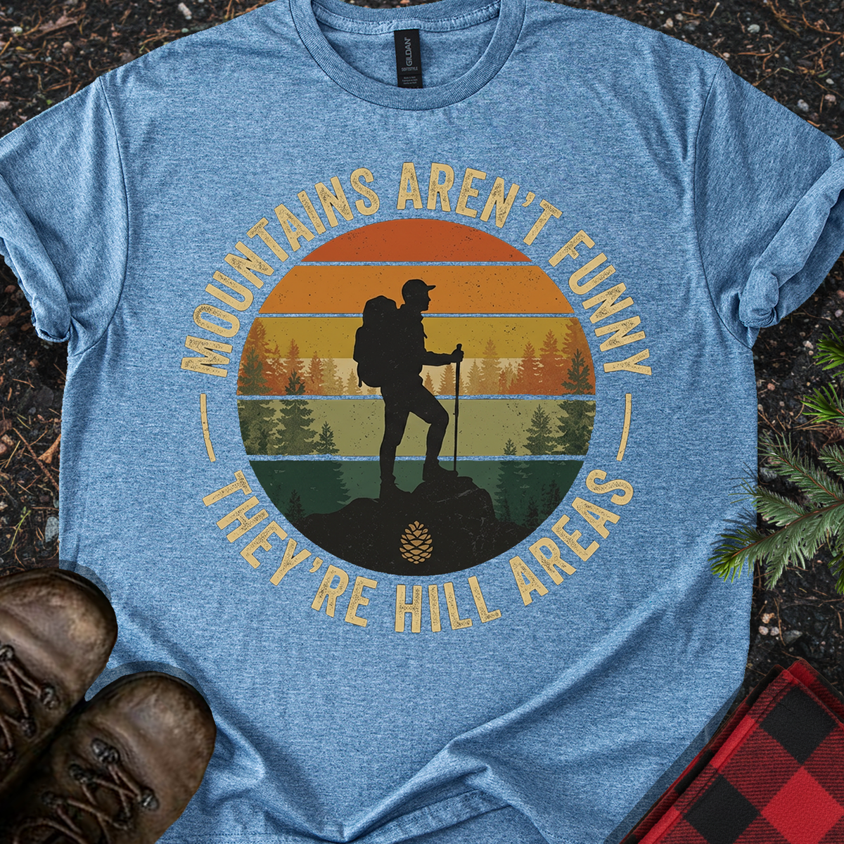 Hill Areas Mountains T-Shirt