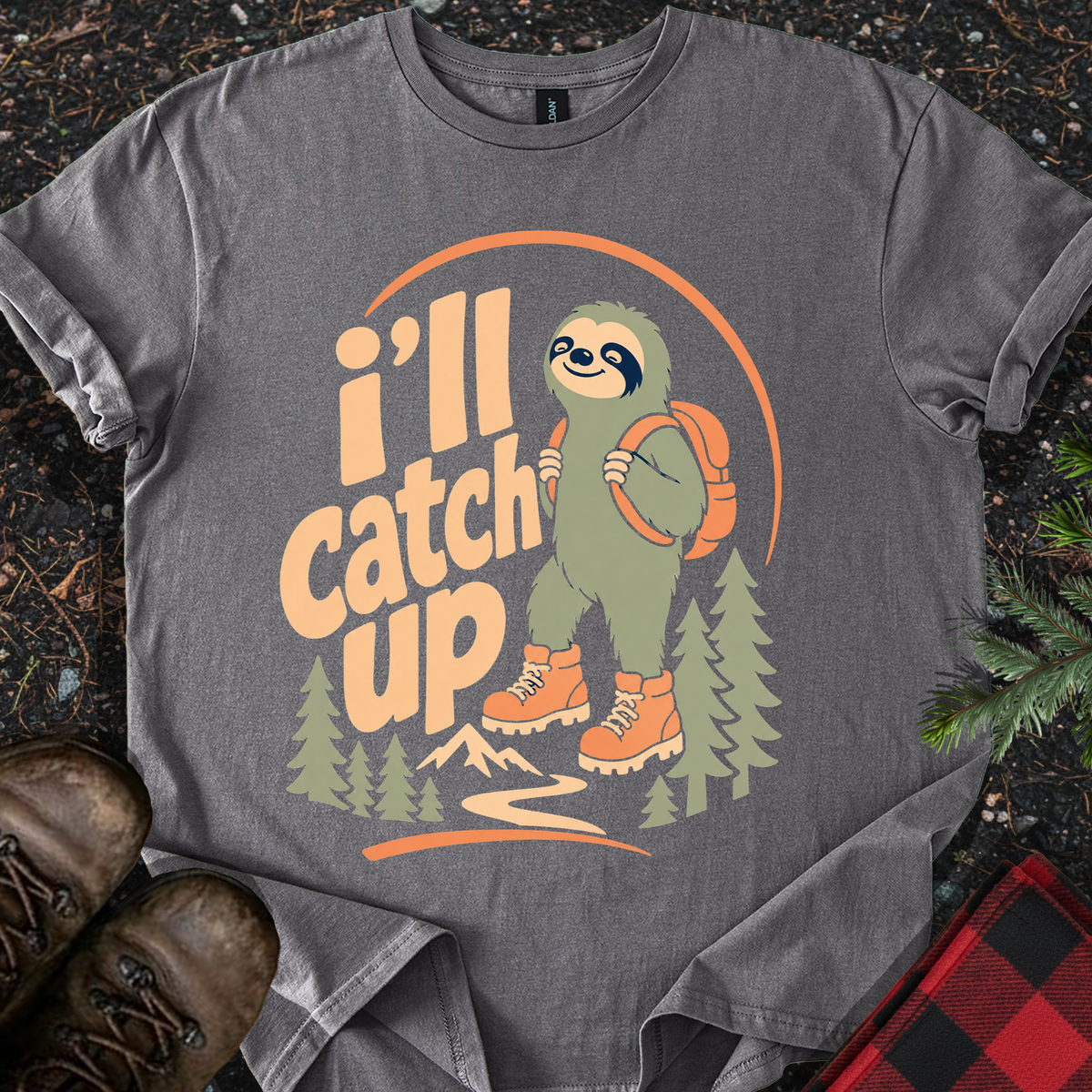 I'll Catch Up Sloth T-shirt
