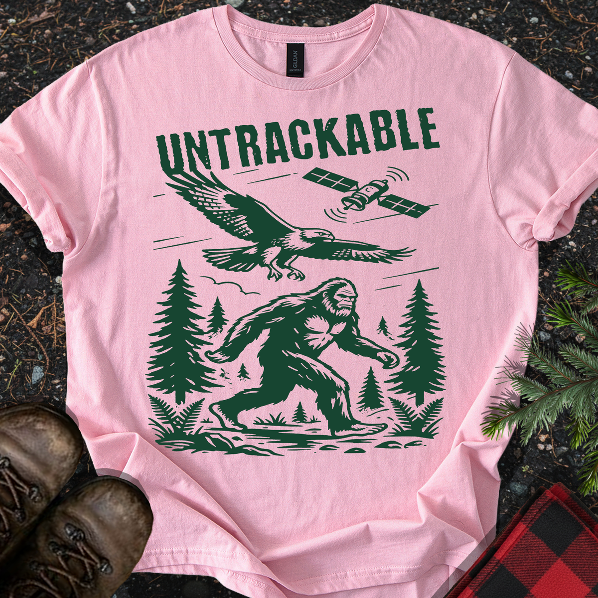 Untrackable Sasquatch T-shirt