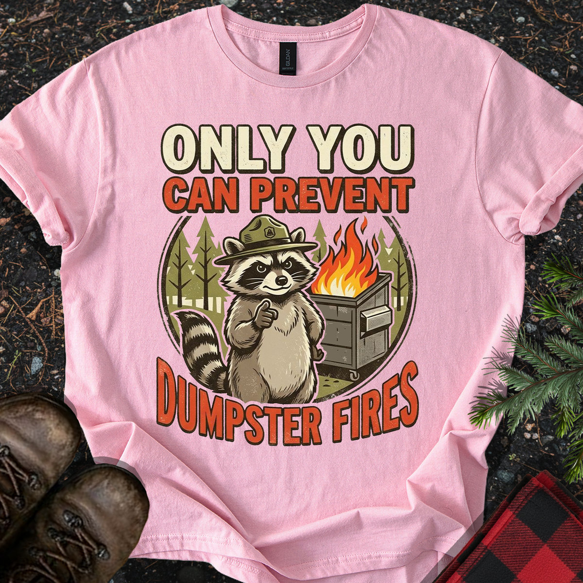 Dumpster Fire T-shirt