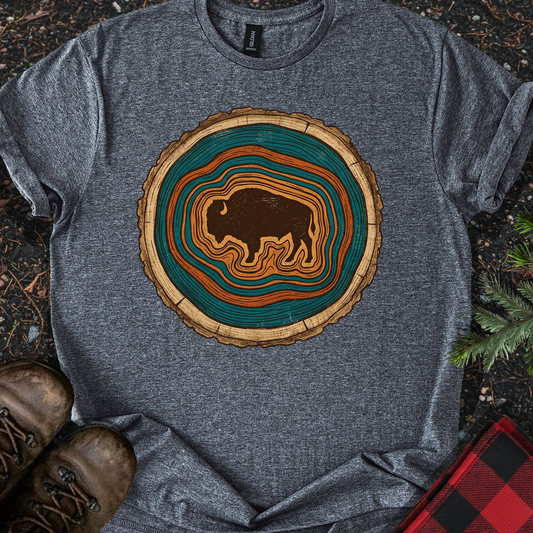 Bison Rings T-shirt