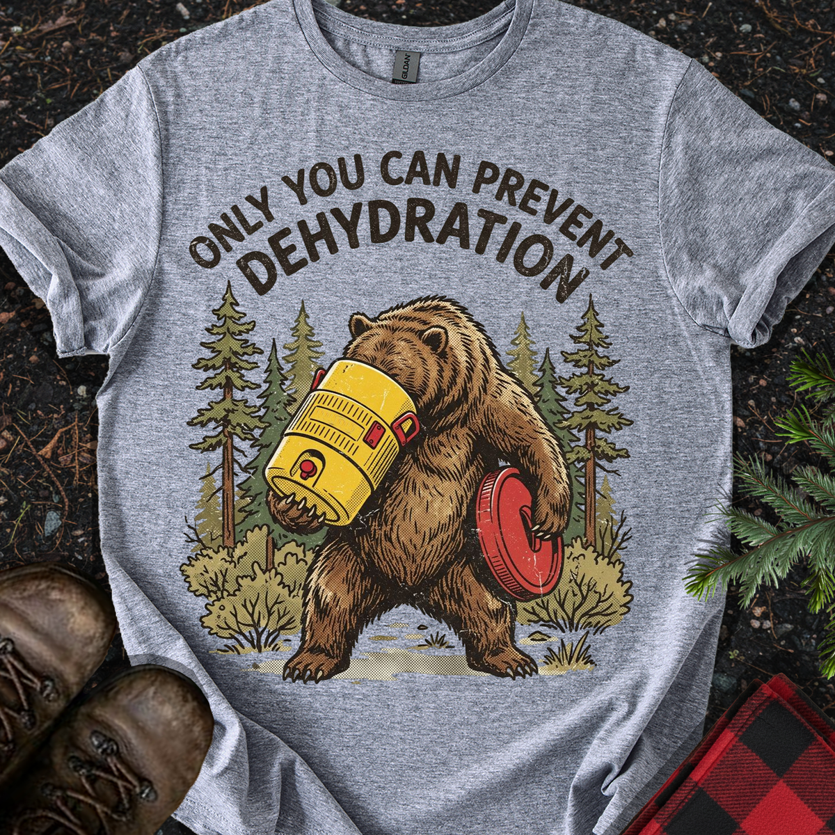 Thirsty Bear T-shirt