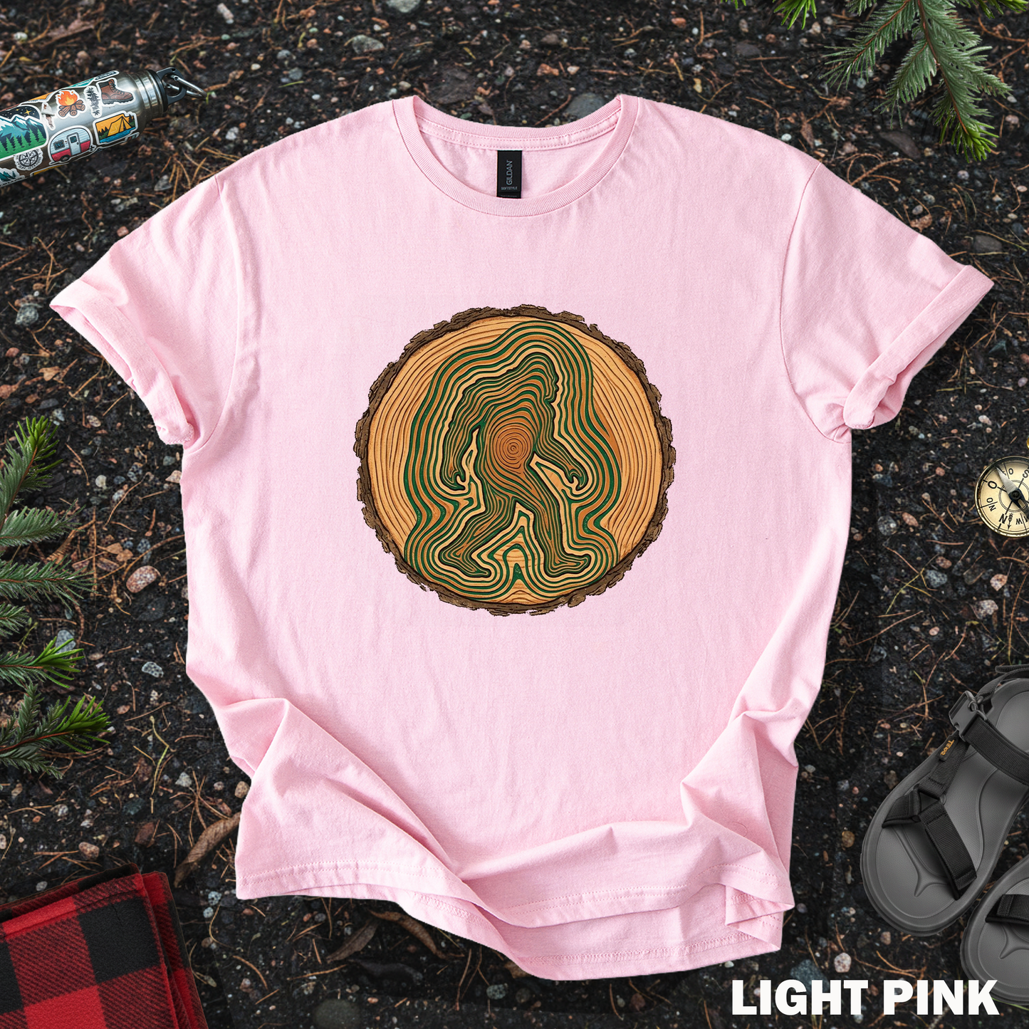 Bigfoot Growth Rings Tree