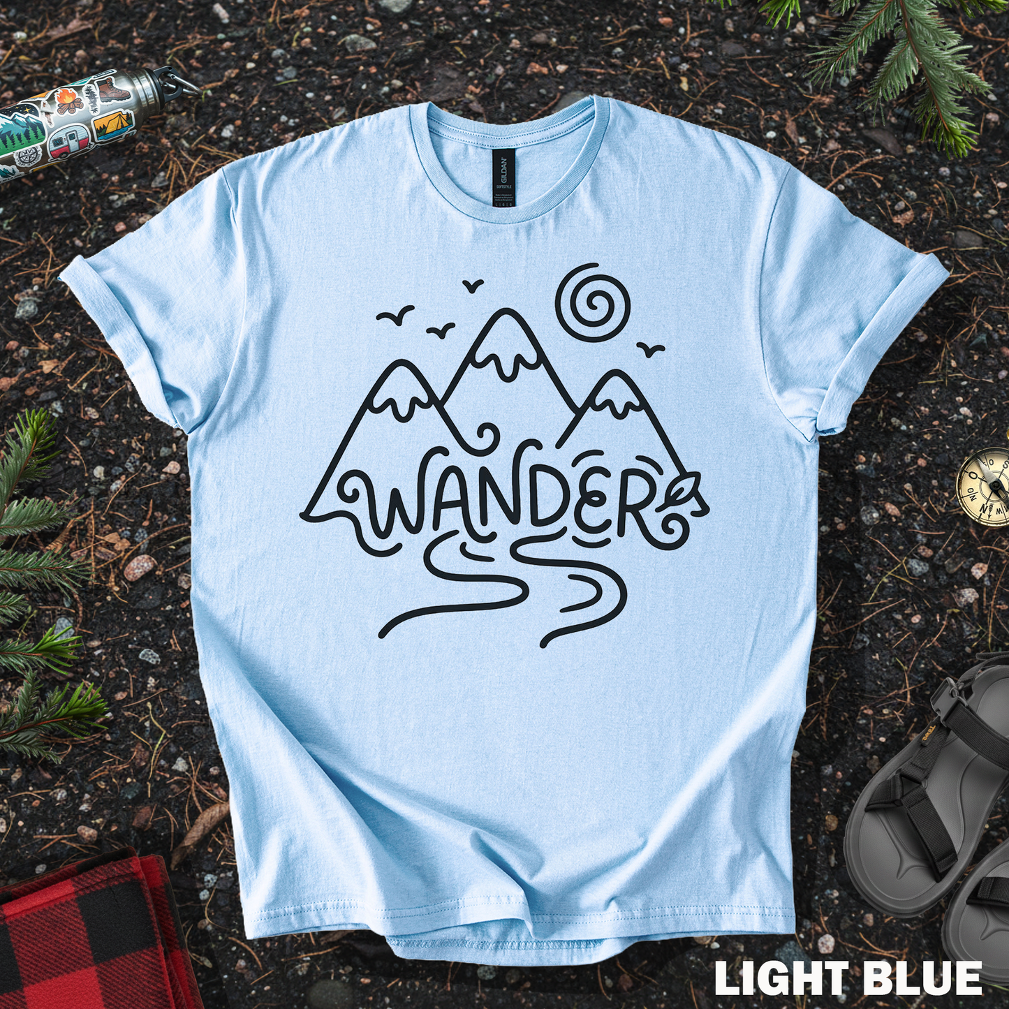 Wander Mountains and Stream