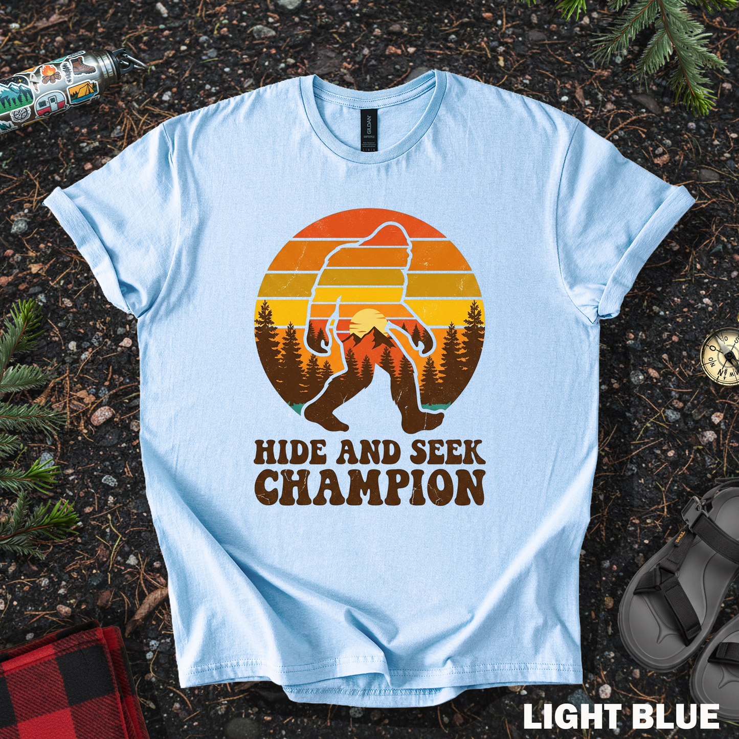 Bigfoot Retro Hide and Seek Champion