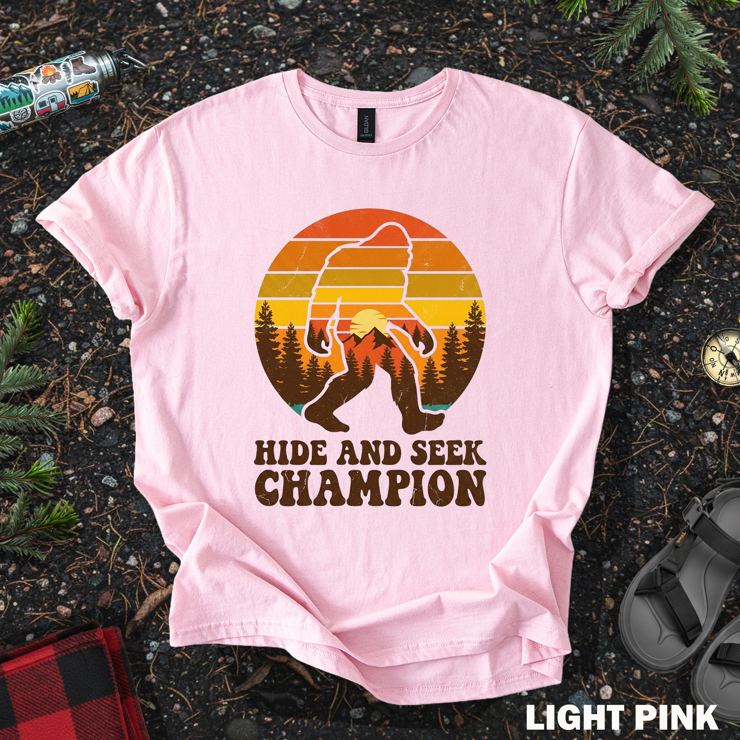 Bigfoot Retro Hide and Seek Champion