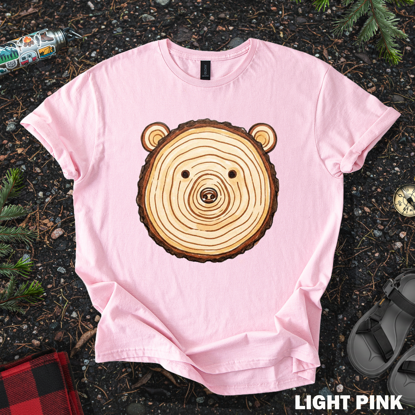 Bear Growth Rings Tree