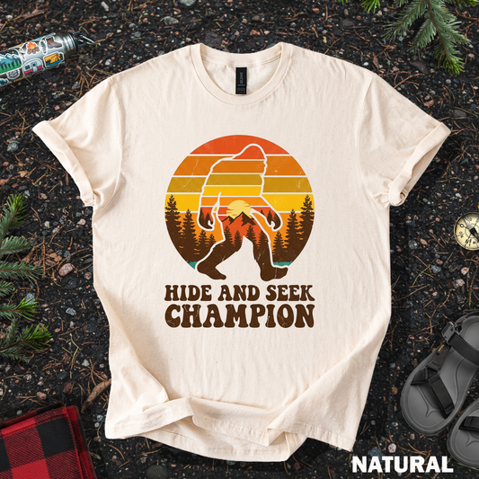 Bigfoot Retro Hide and Seek Champion