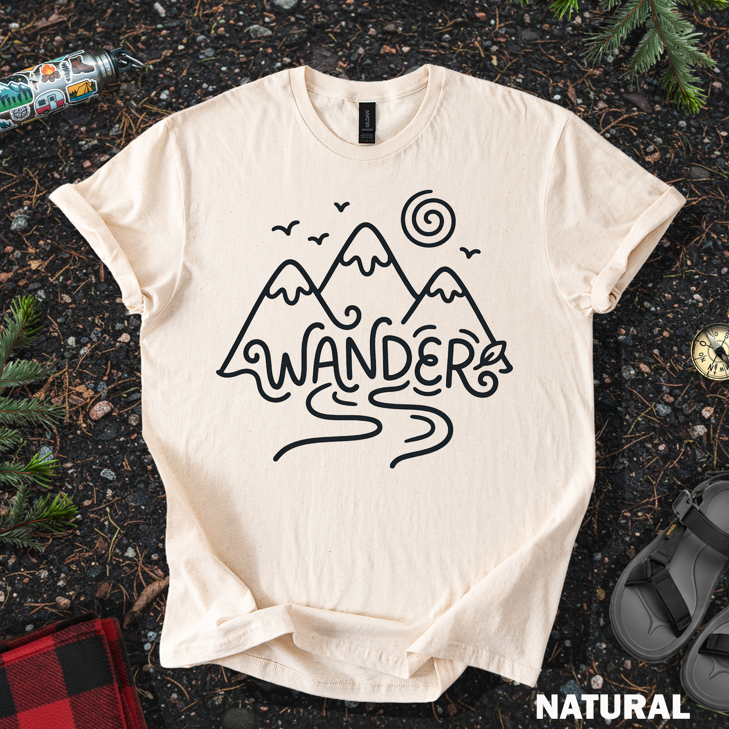 Wander Mountains and Stream