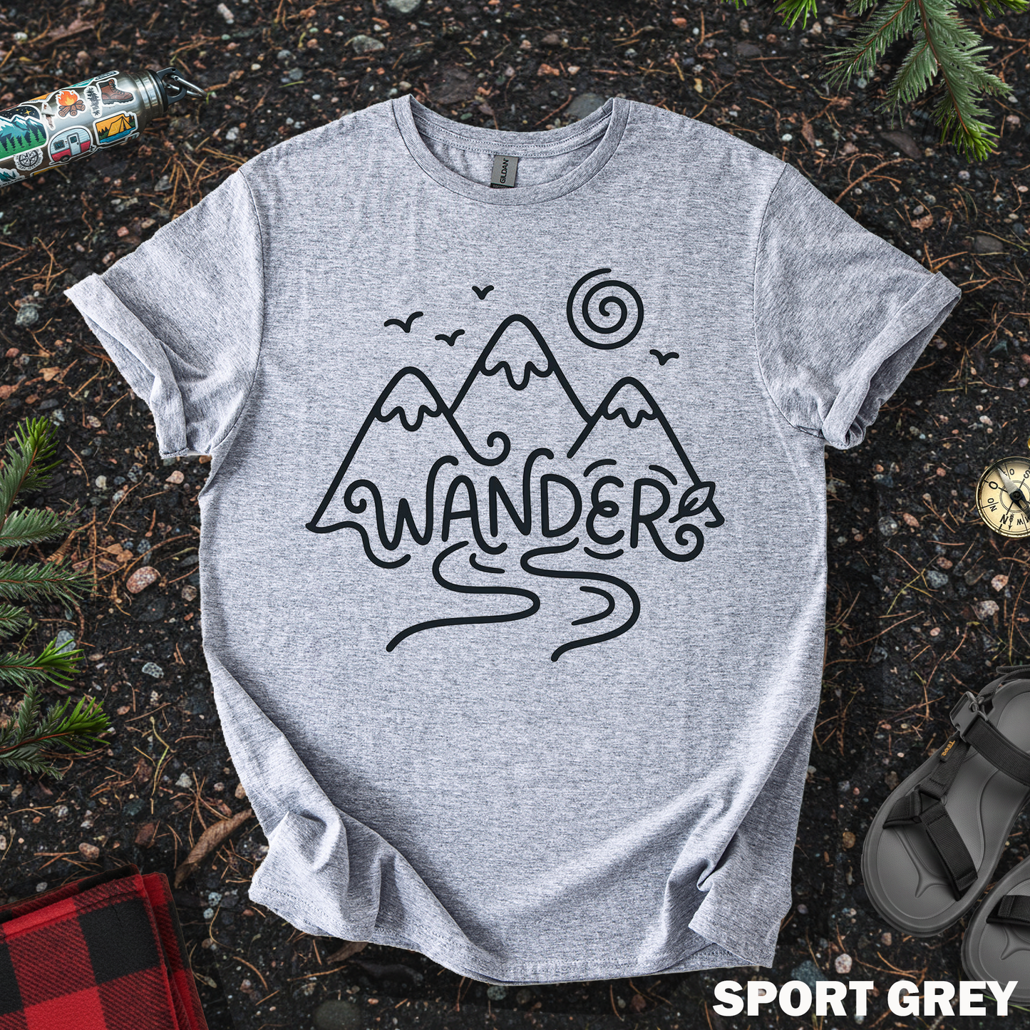 Wander Mountains and Stream
