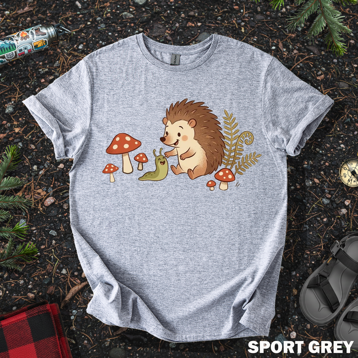 Cuddly Hedgehog and Slug