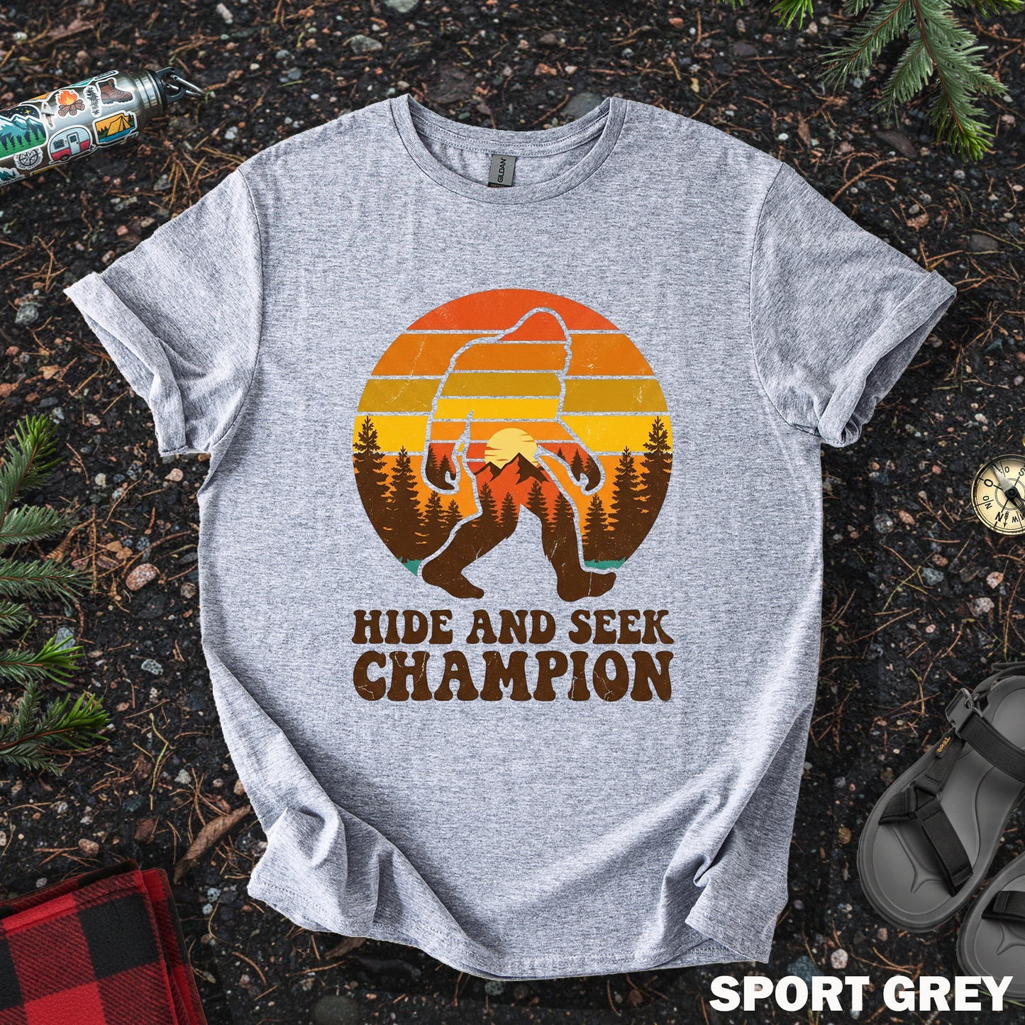 Bigfoot Retro Hide and Seek Champion