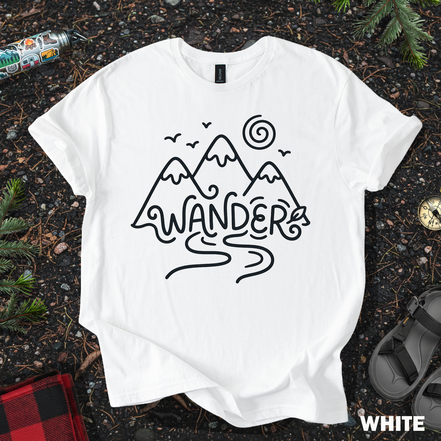 Wander Mountains and Stream