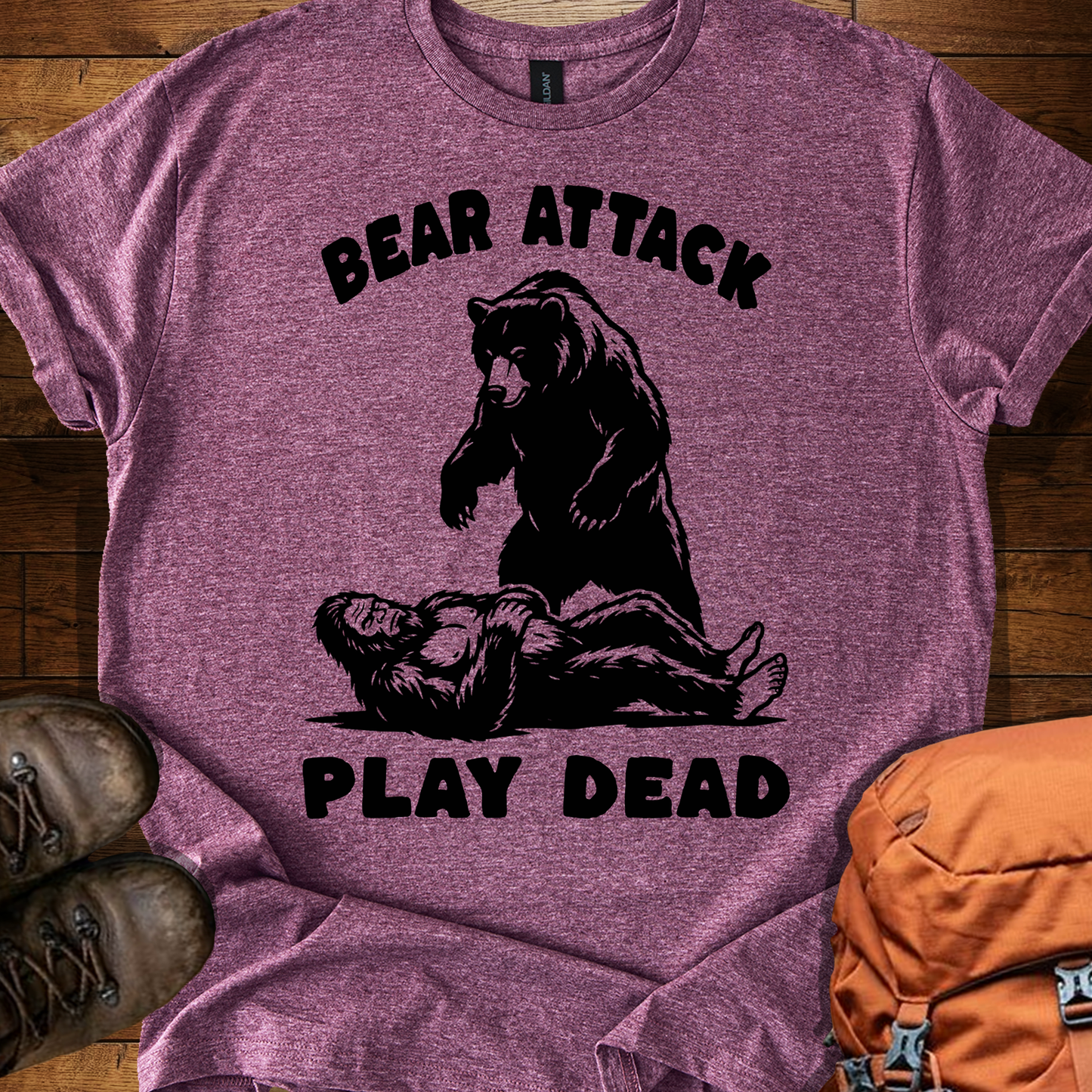 Bear Attack Play Dead
