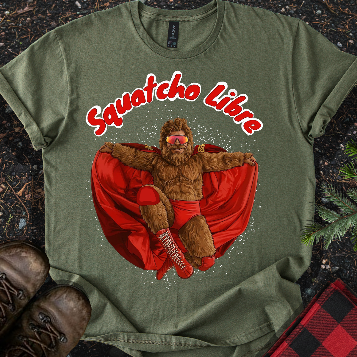 Squatcho Libre T-shirt