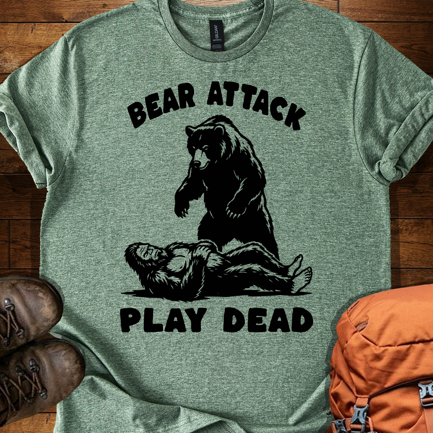 Bear Attack Play Dead