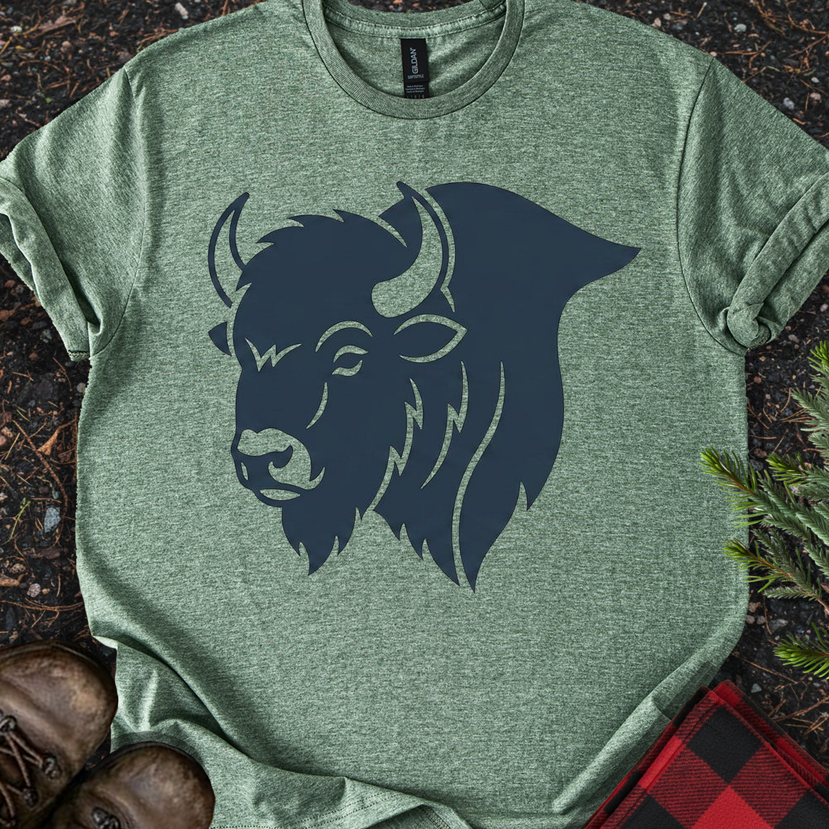 Bison Head T-shirt