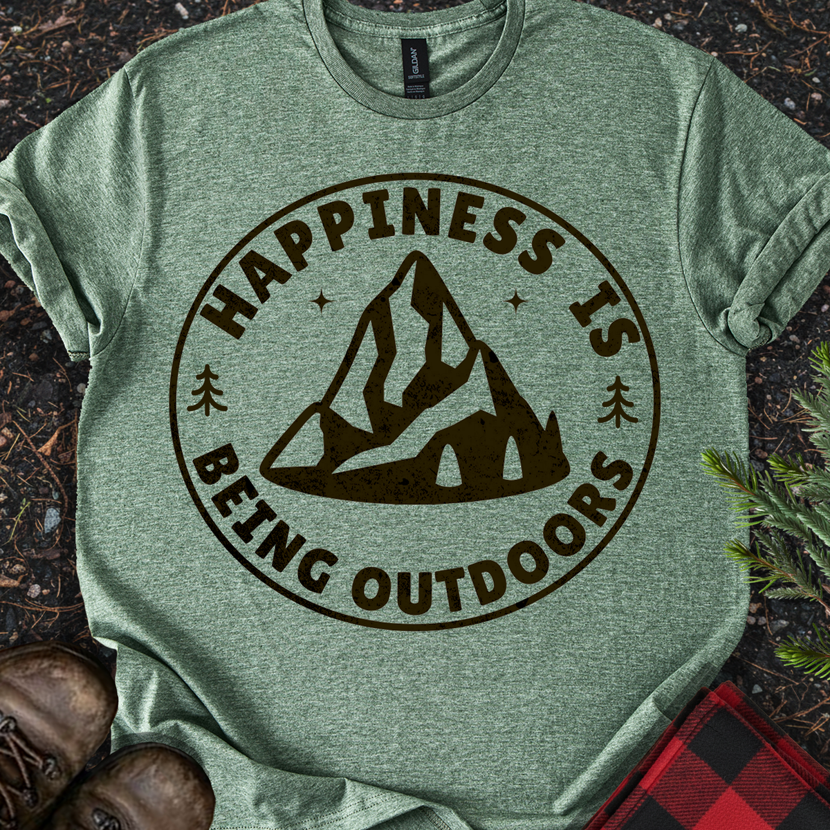 Happiness Outdoors T-shirt