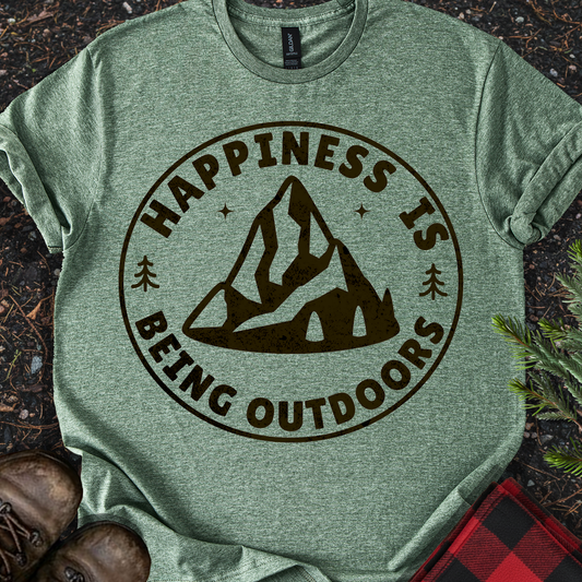 Happiness Outdoors T-shirt