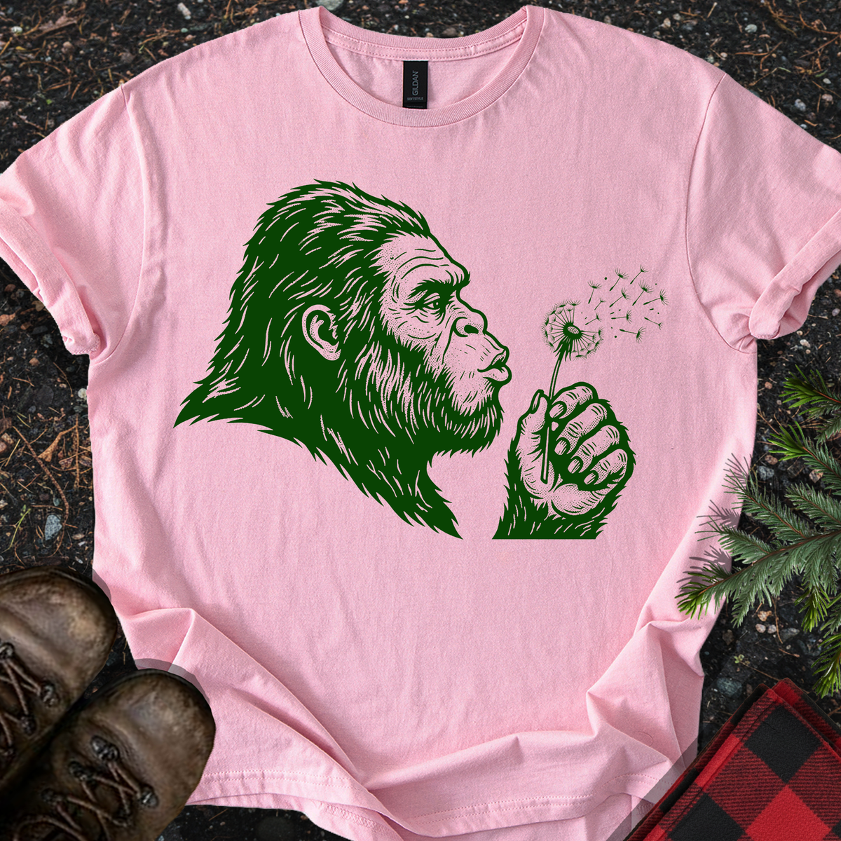 Bigfoot Dandelion T-shirt