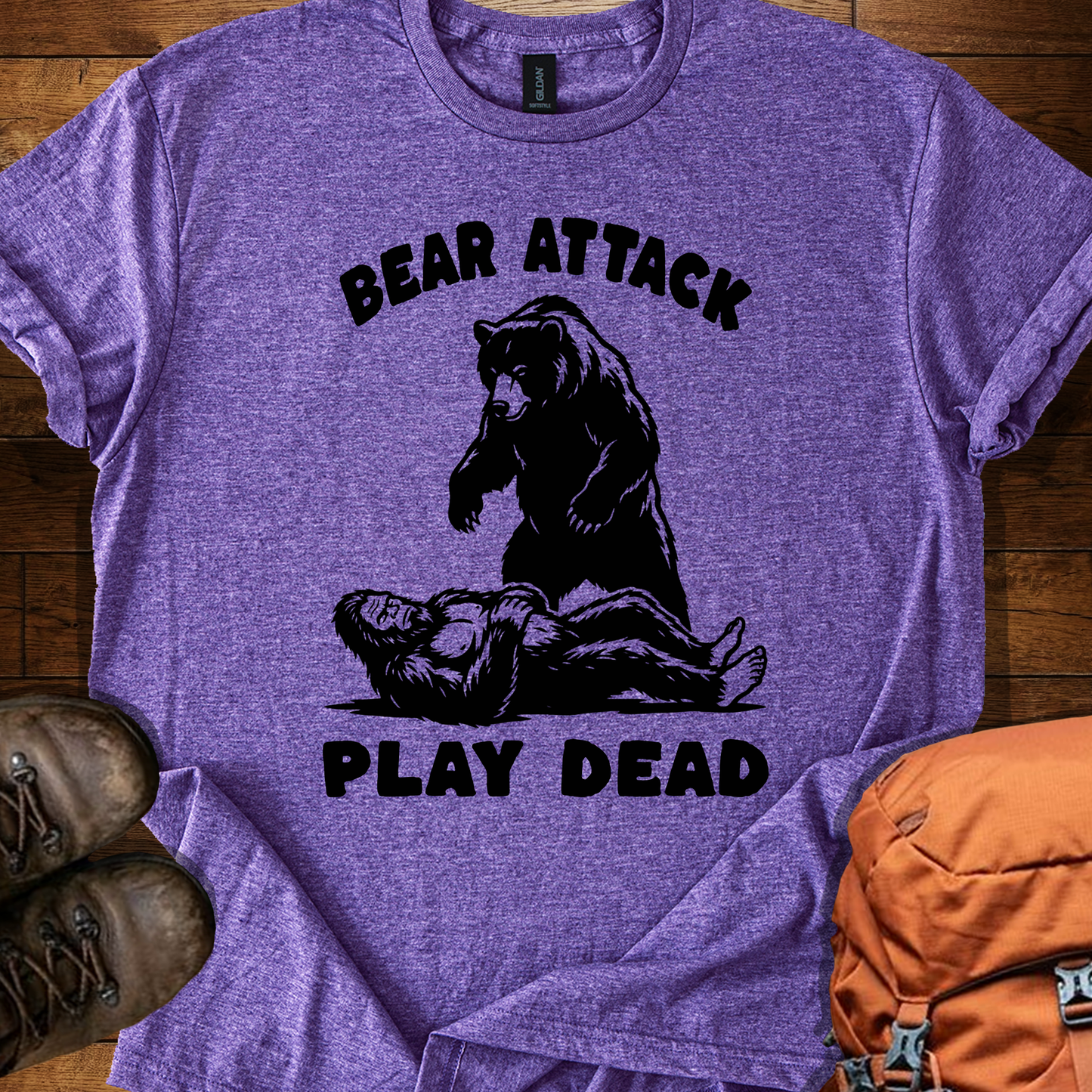 Bear Attack Play Dead