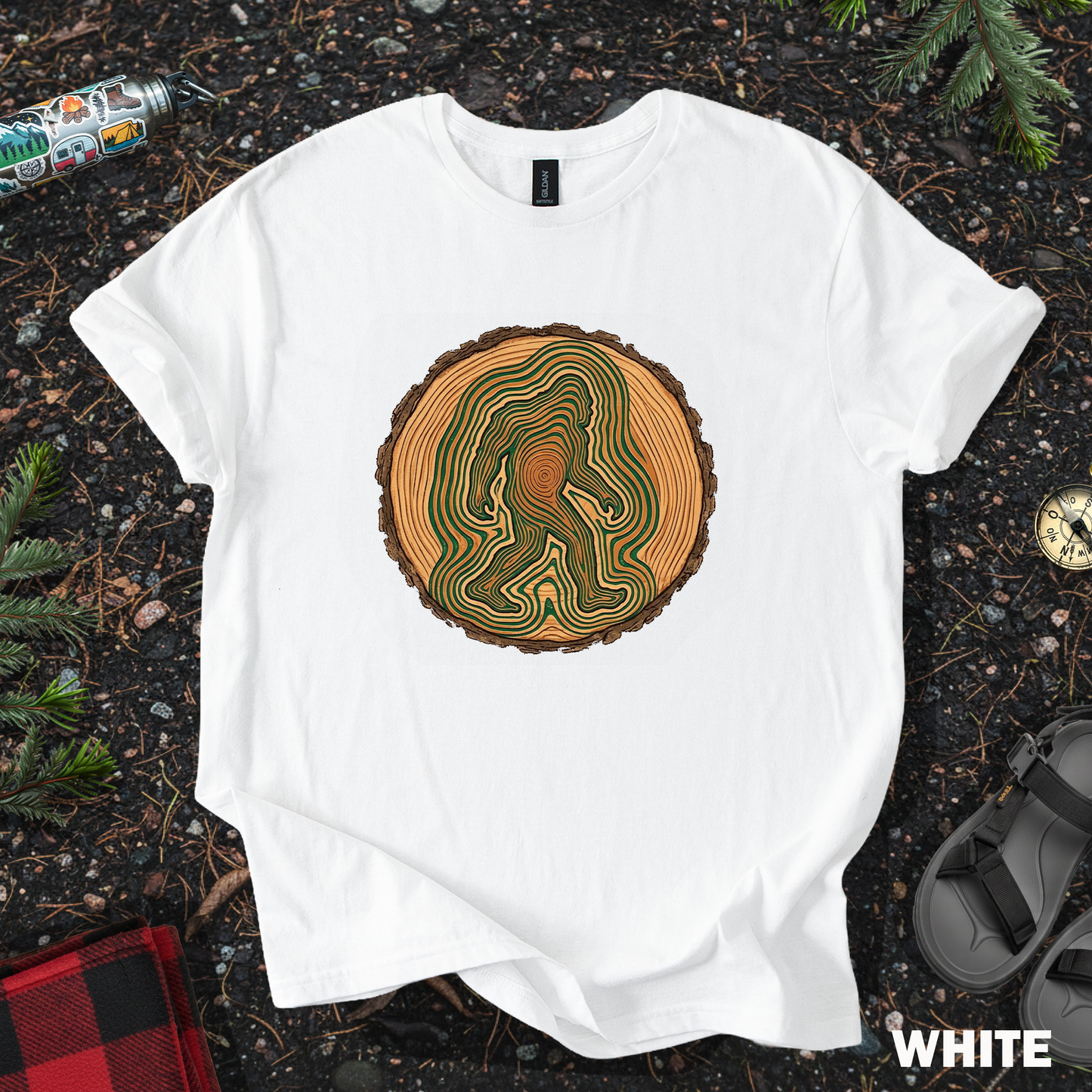 Bigfoot Growth Rings Tree