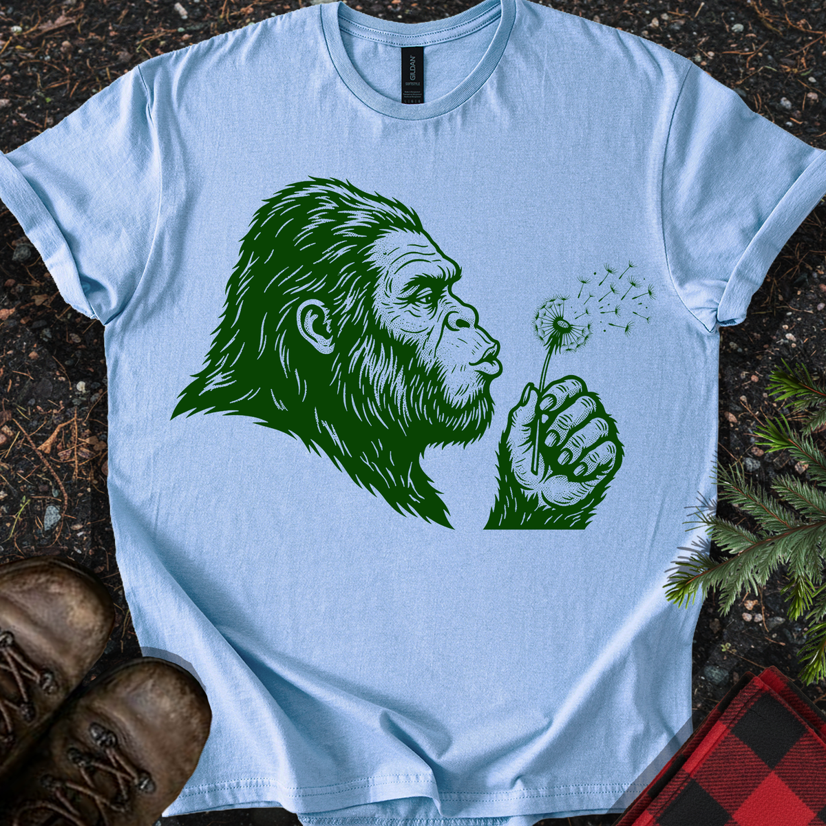 Bigfoot Dandelion T-shirt