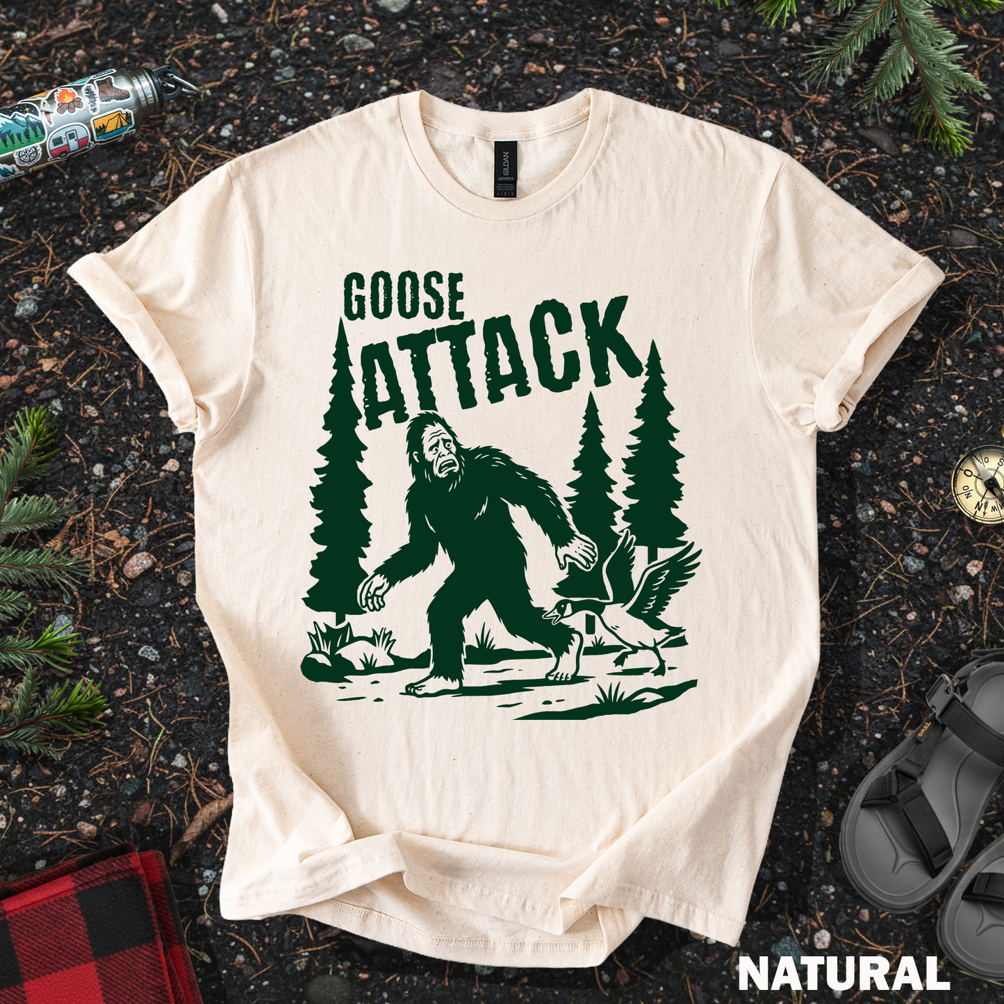Sasquatch Goose Attack