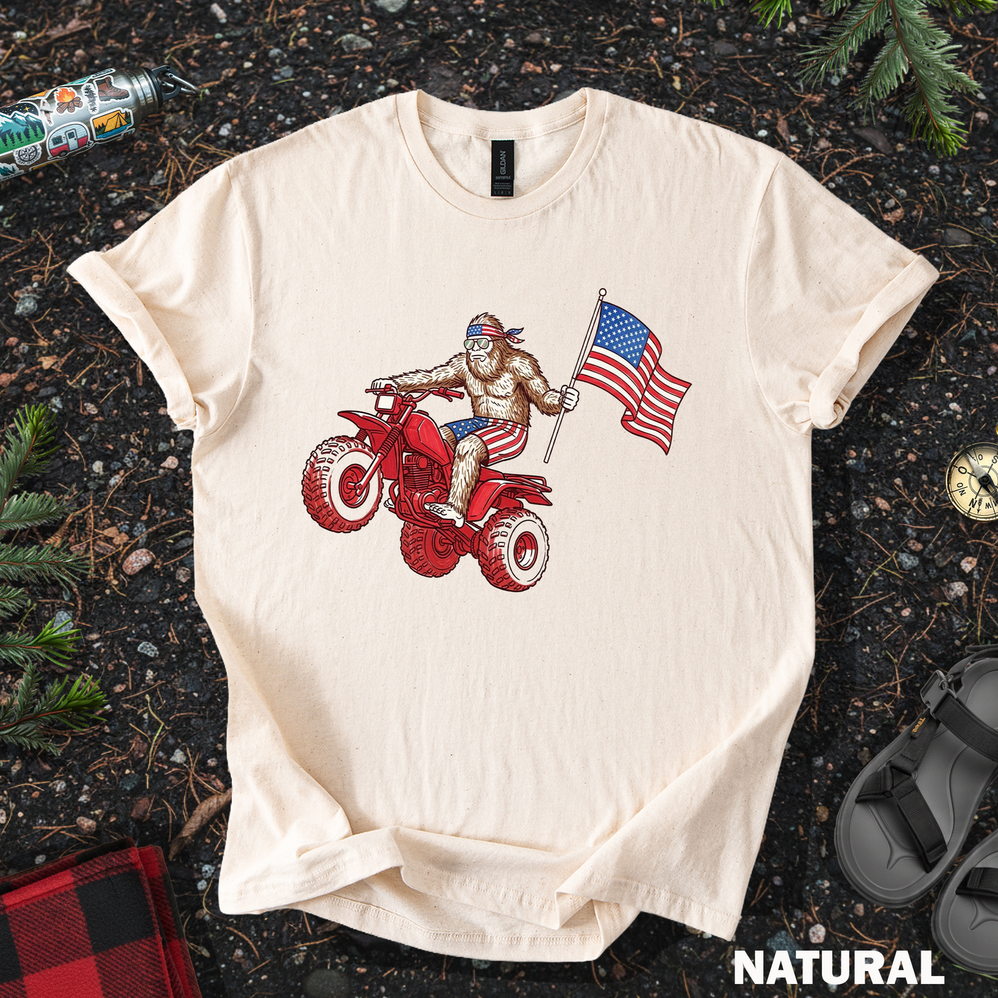 Bigfoot Jumping 3Wheeler
