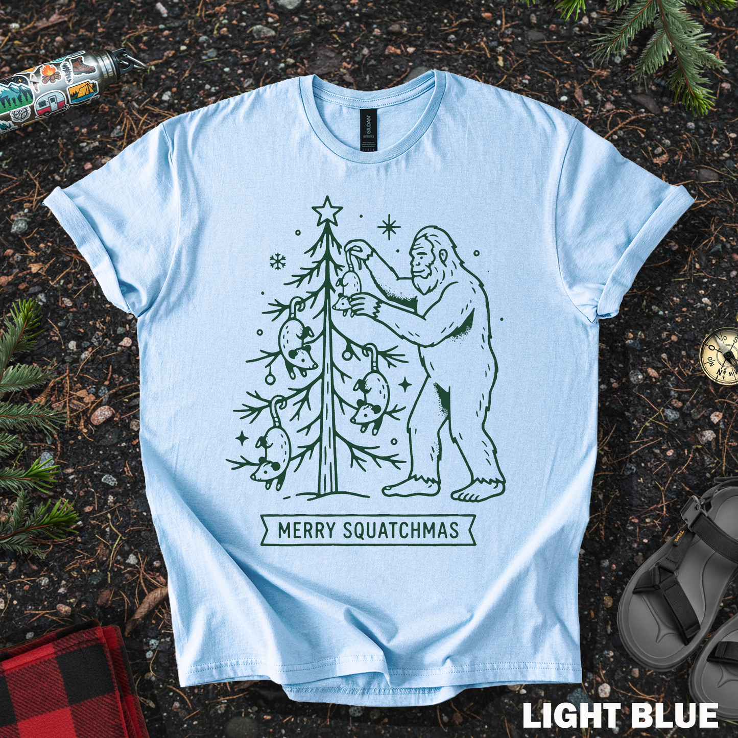 Merry Squatchmas Possums