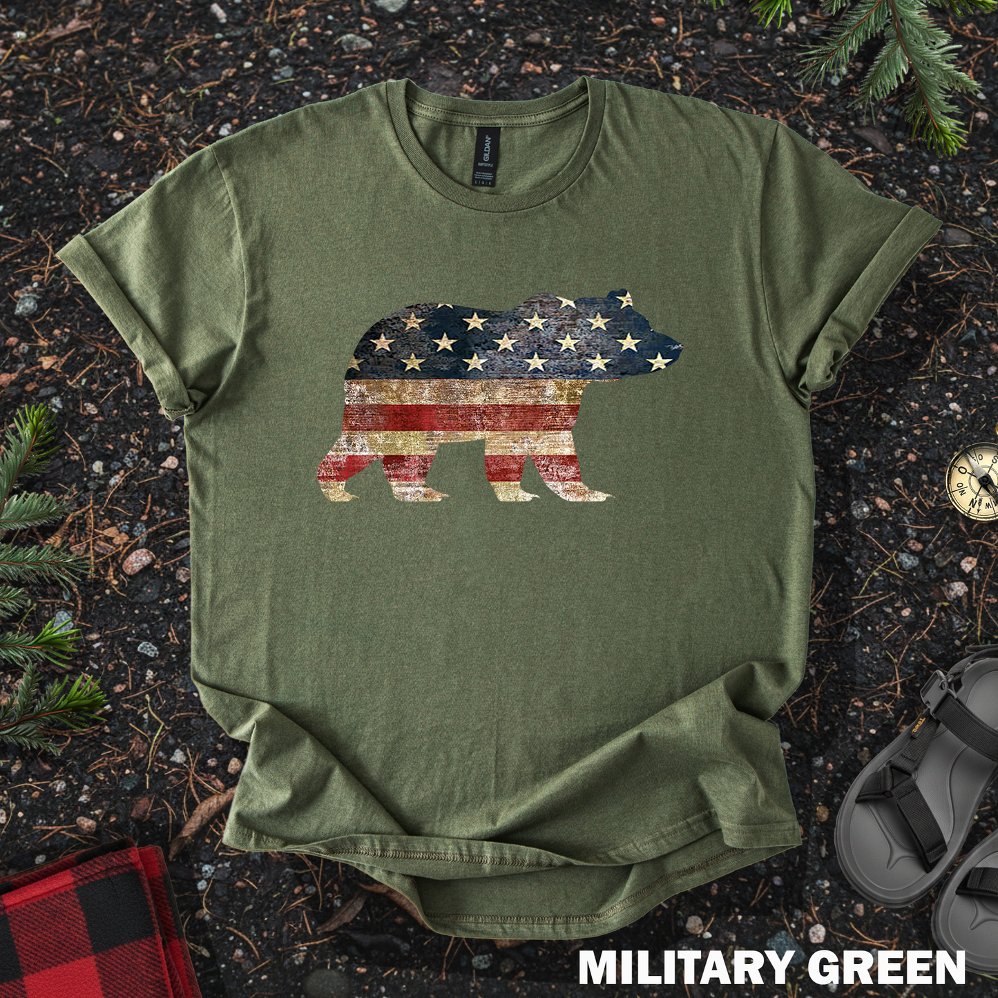 Stars and Stripes Bear