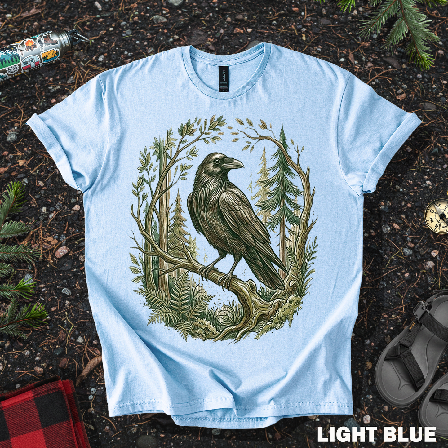Pine Forest Raven
