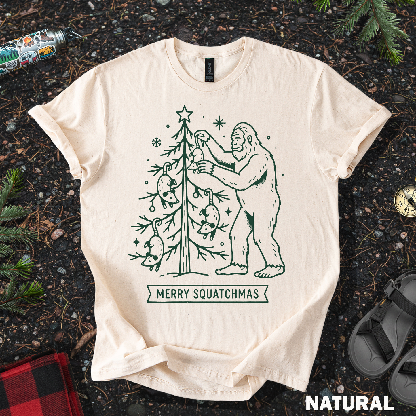 Merry Squatchmas Possums