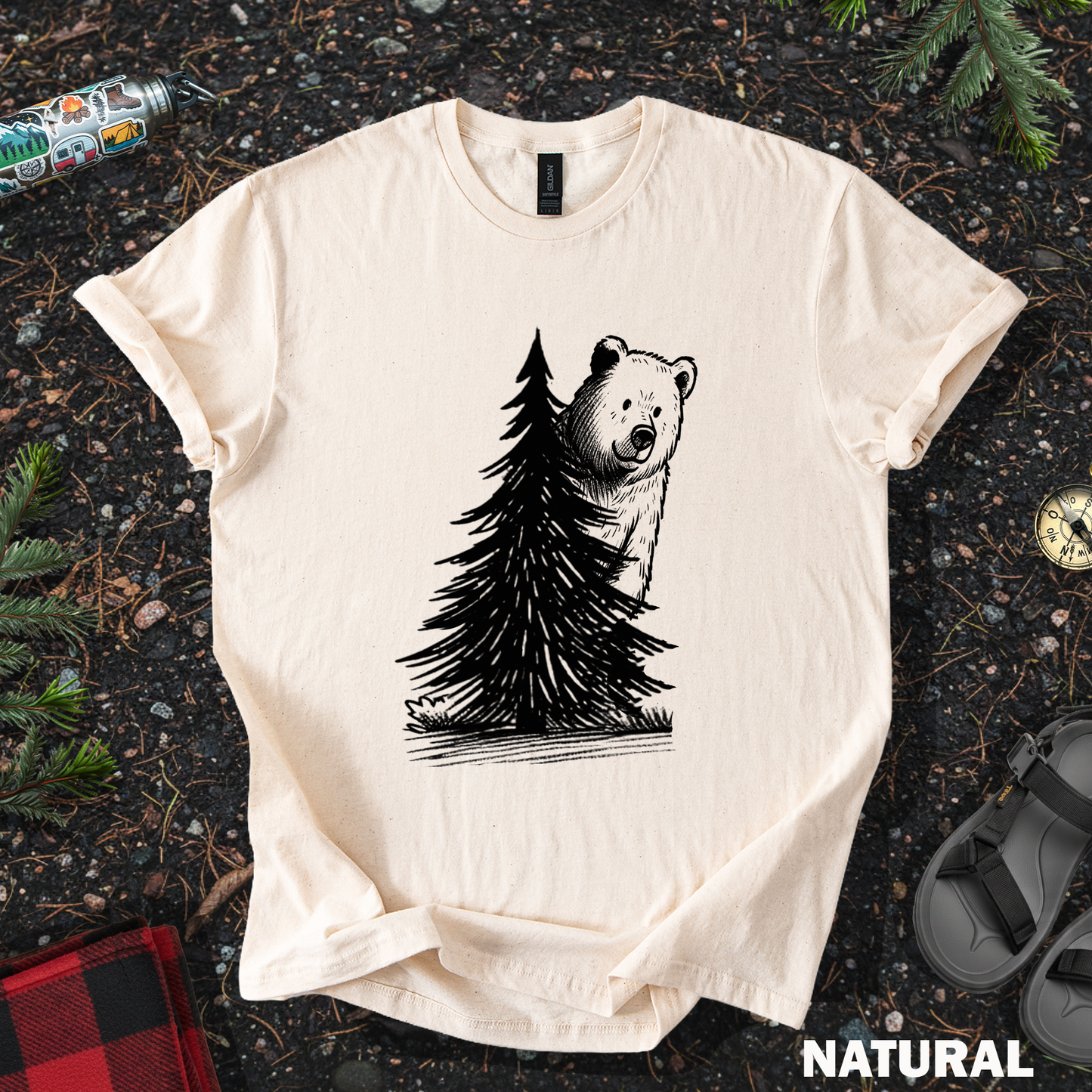 Peaking Bear