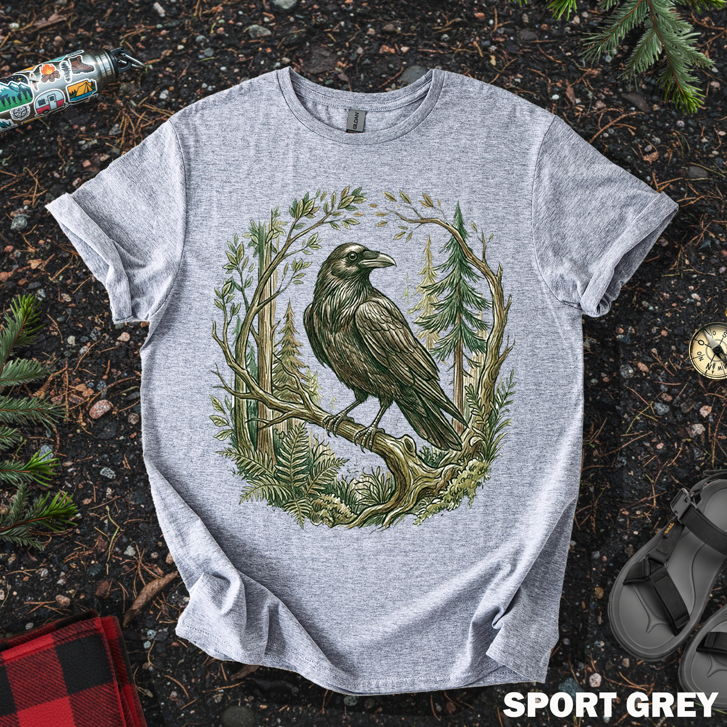 Pine Forest Raven