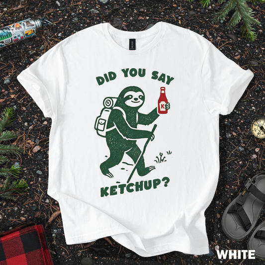 Sloth Hiking Ketchup