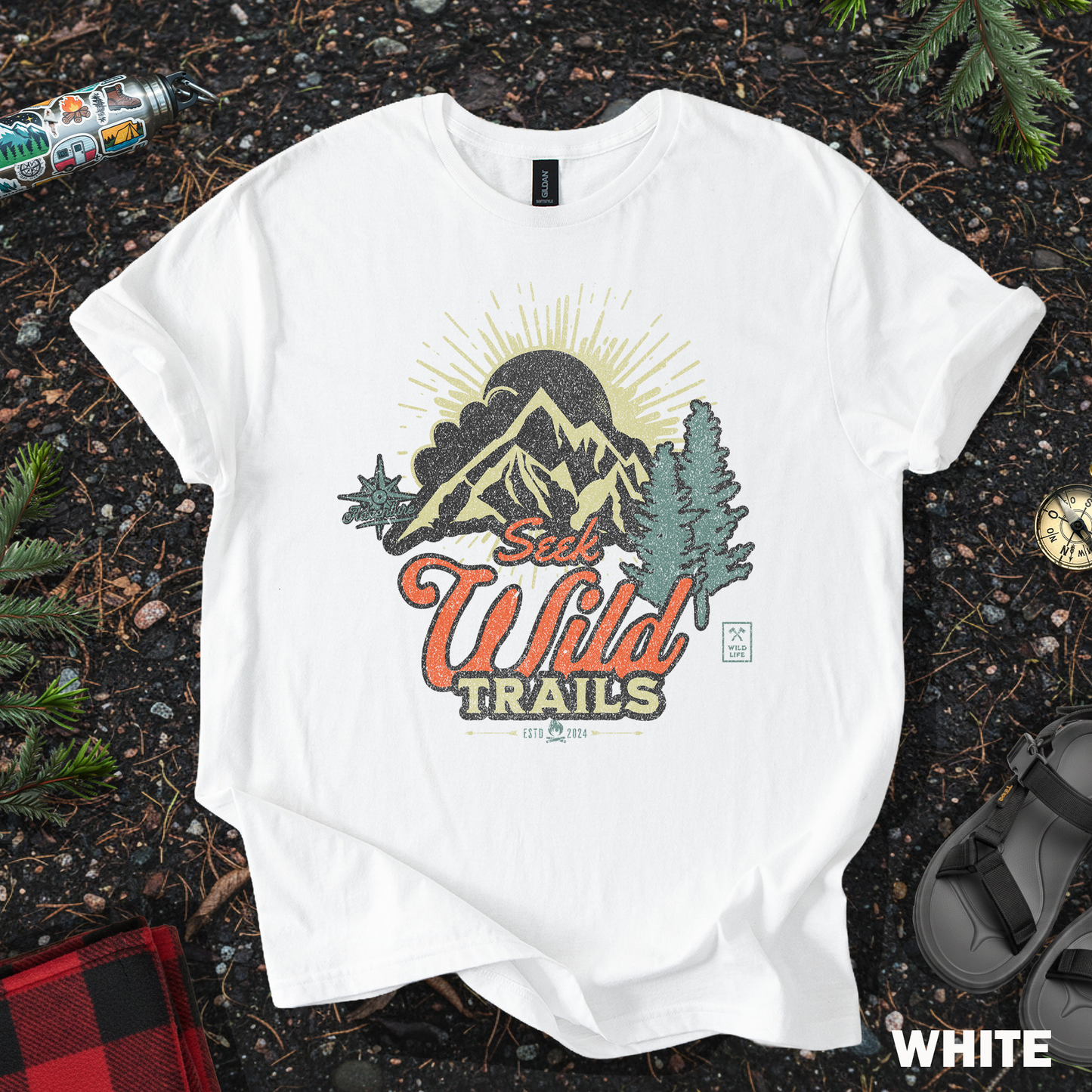 Seek Wild Trails Mountains