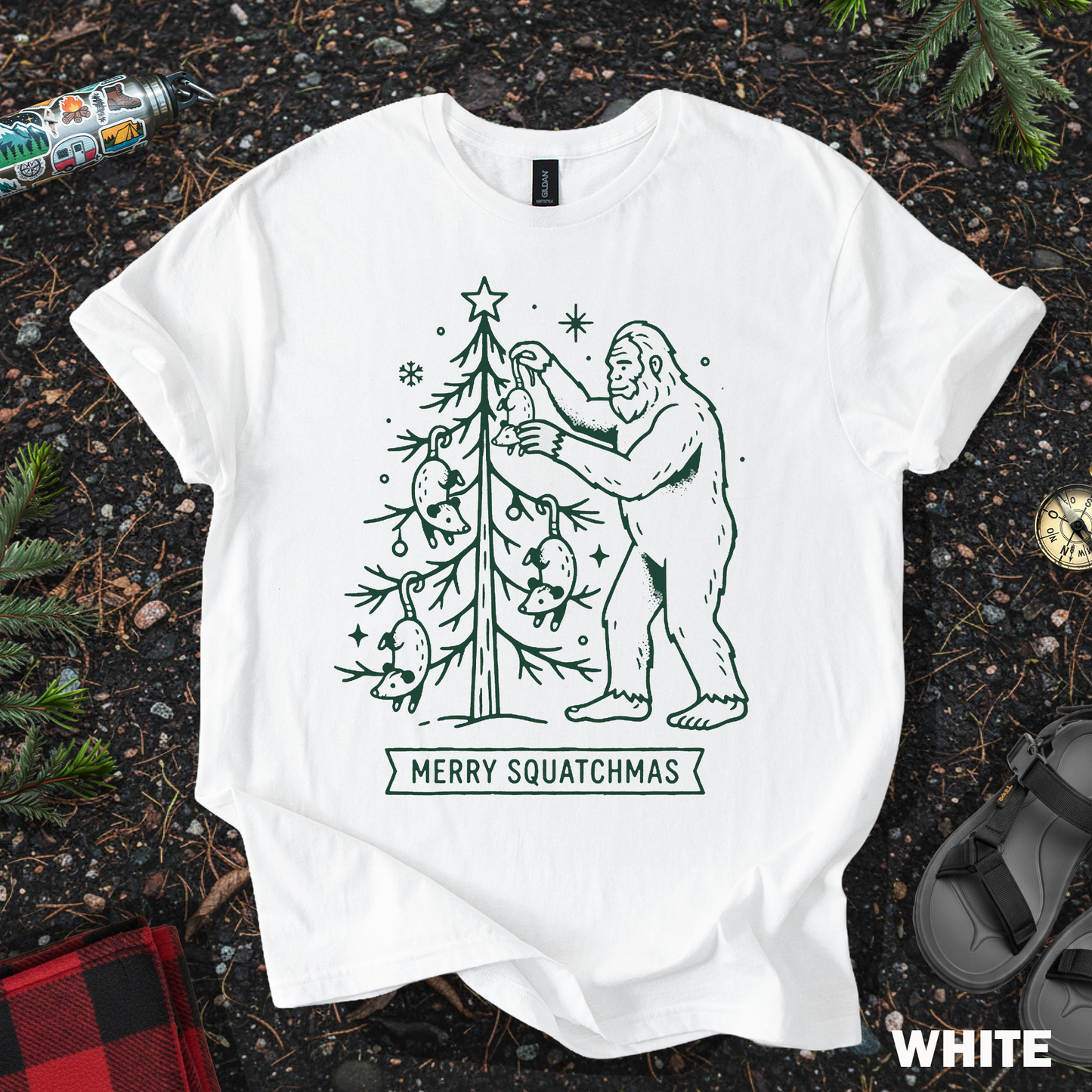 Merry Squatchmas Possums