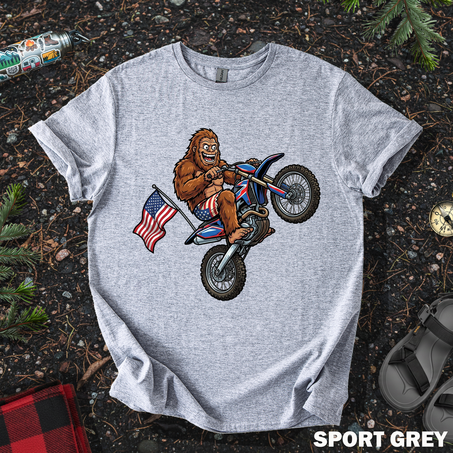 Bigfoot Dirtbike Wheelie