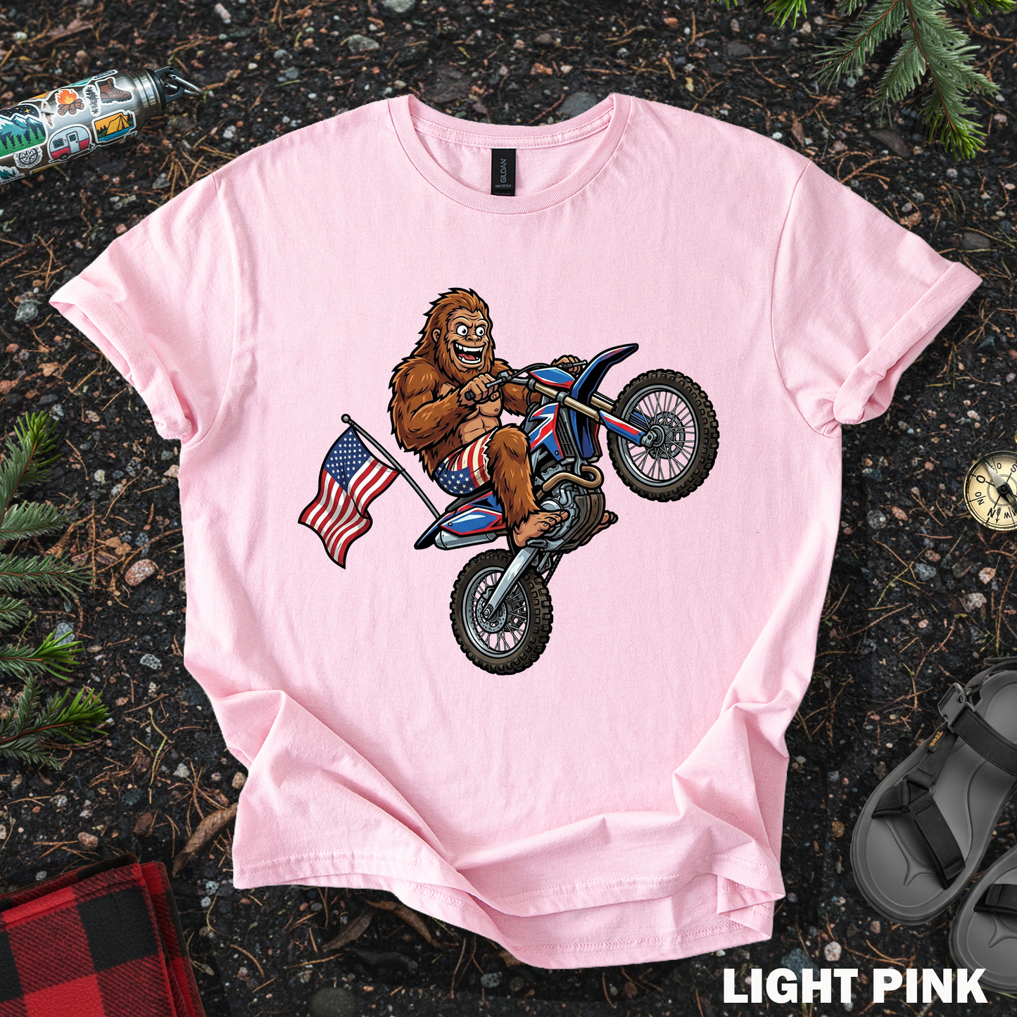 Bigfoot Dirtbike Wheelie