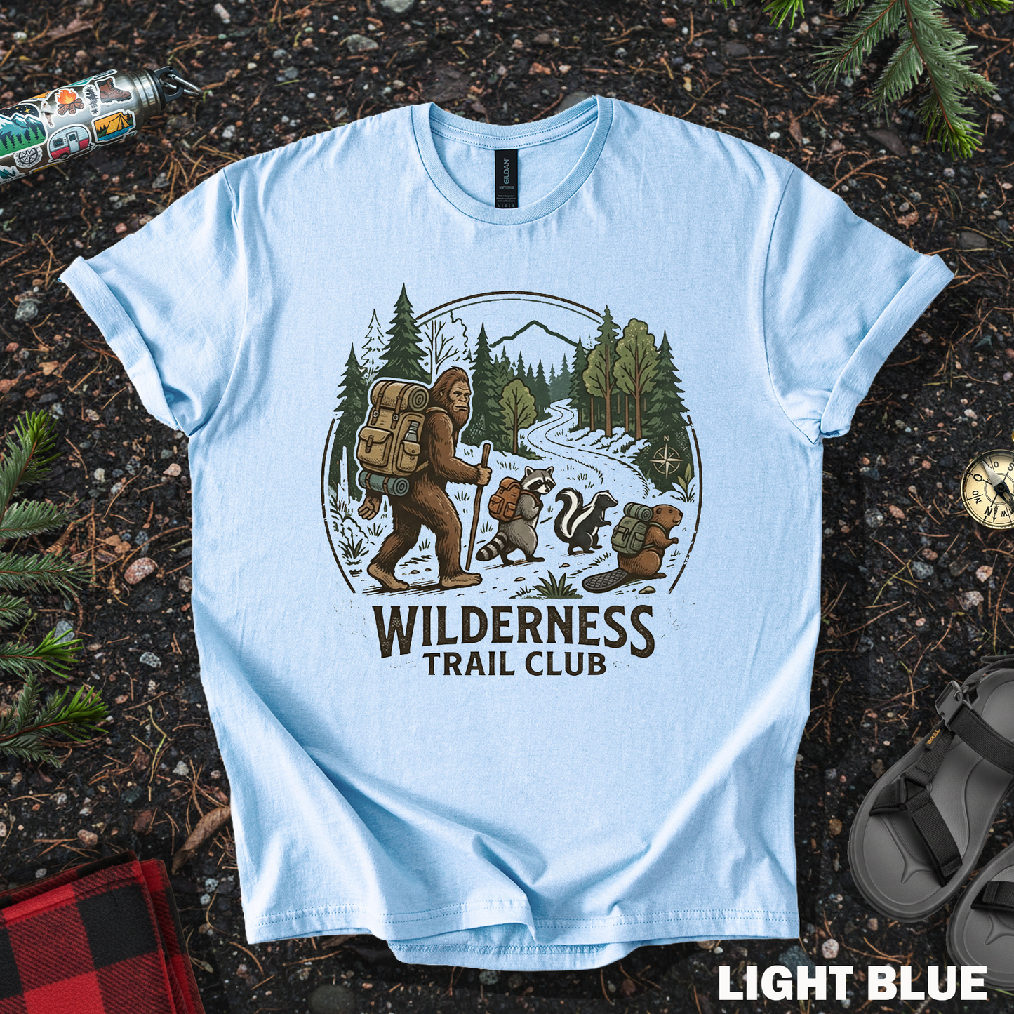 Bigfoot and Friends Hiking