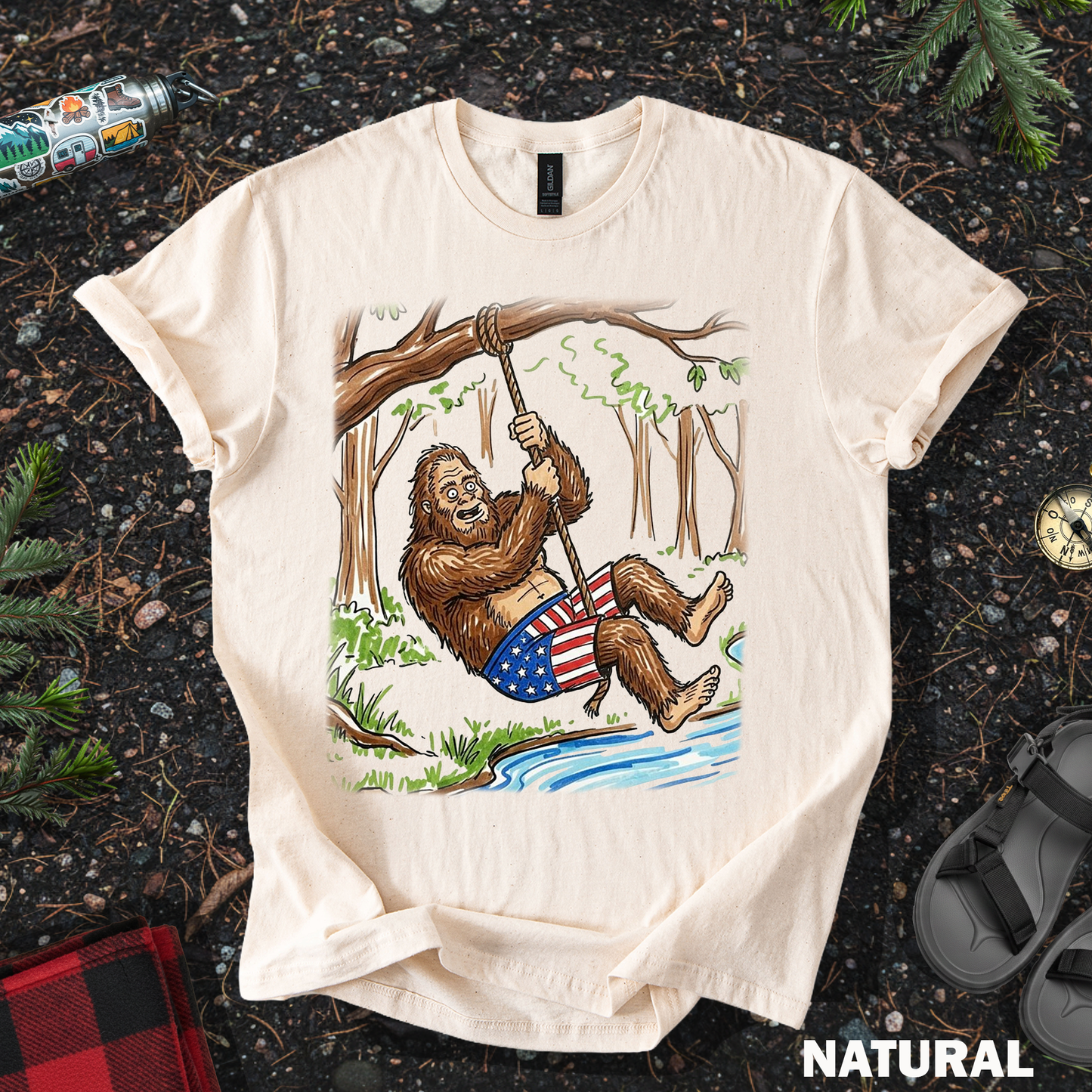 Bigfoot Rope Swing Plunge