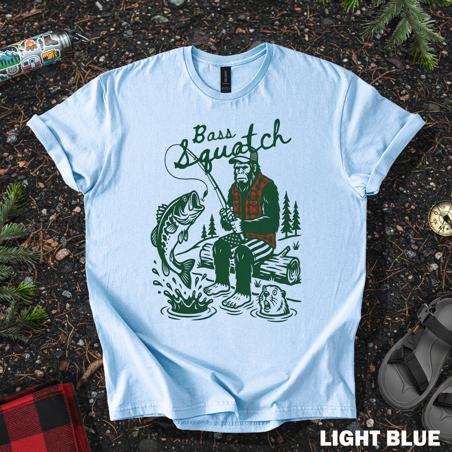 Bass Fishing Sasquatch