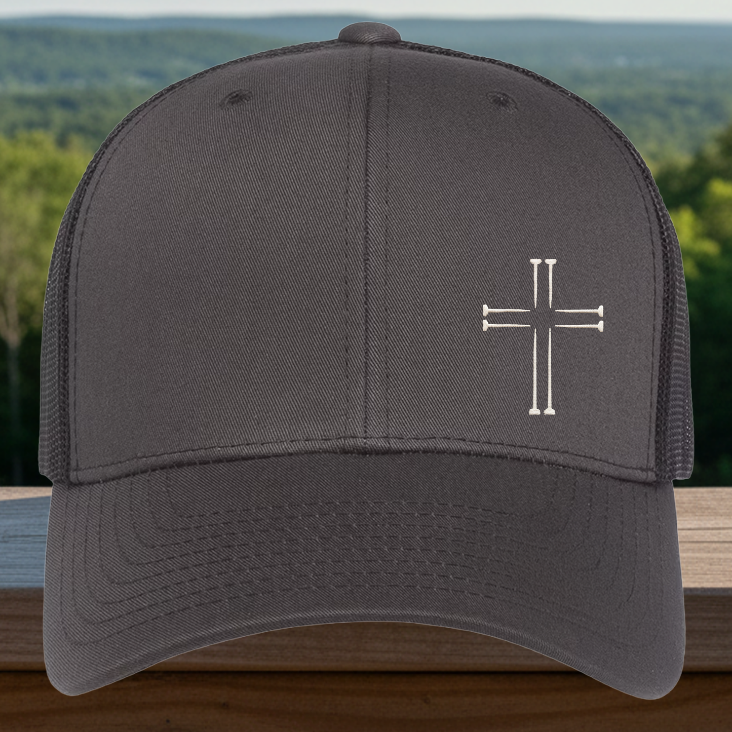 Nails Cross Trucker Hat