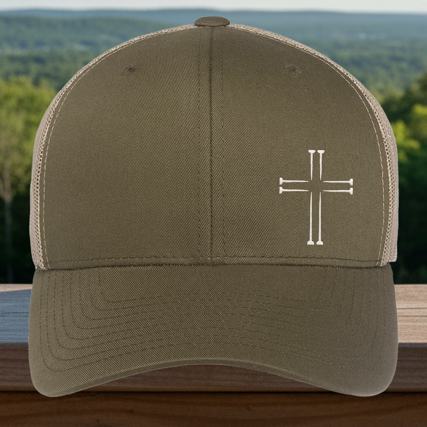 Nails Cross Trucker Hat