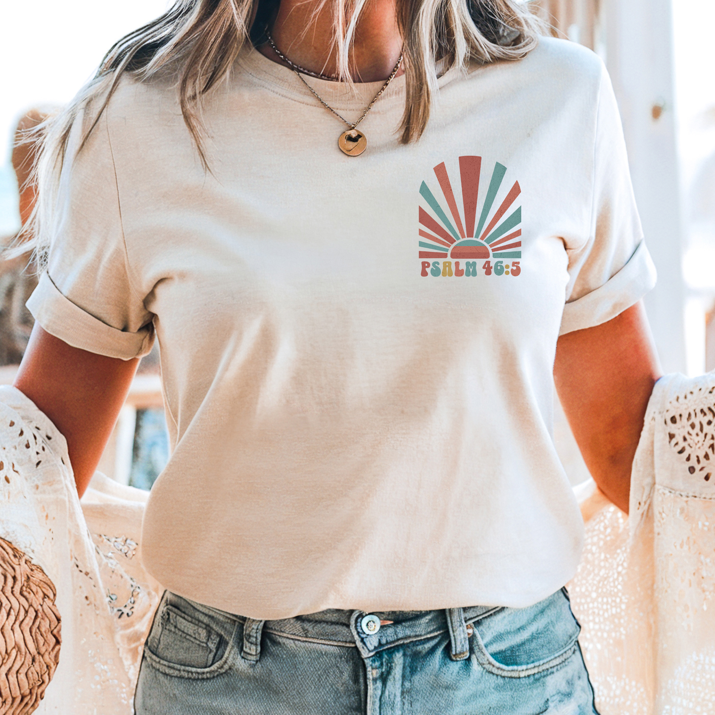 God is Within Her Psalm 46:5 Tee