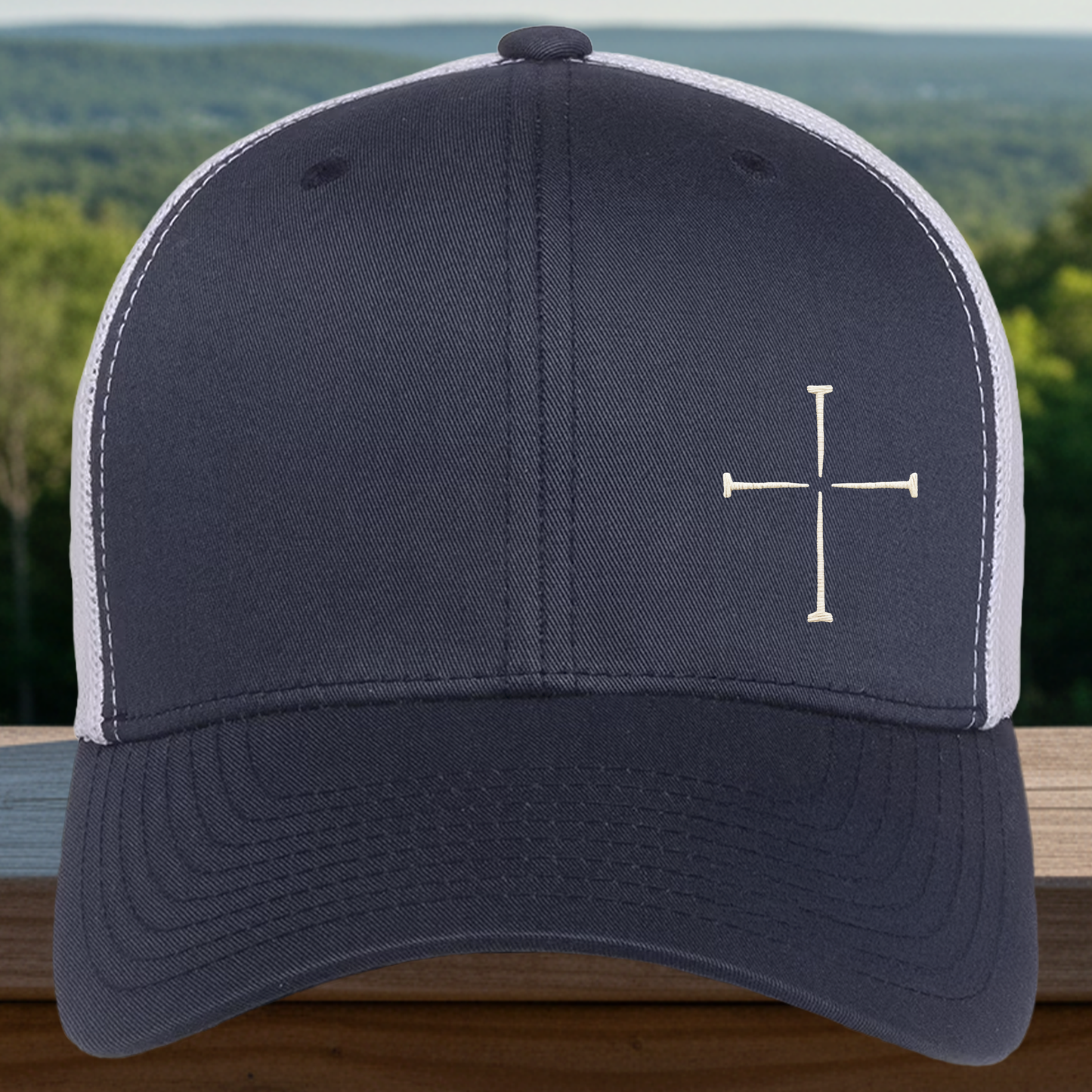 Nails Cross Trucker Cap