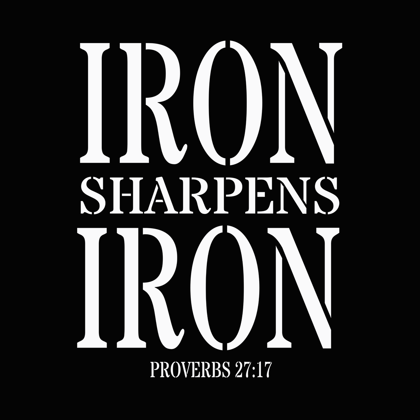 Iron Sharpens Iron Hoodie